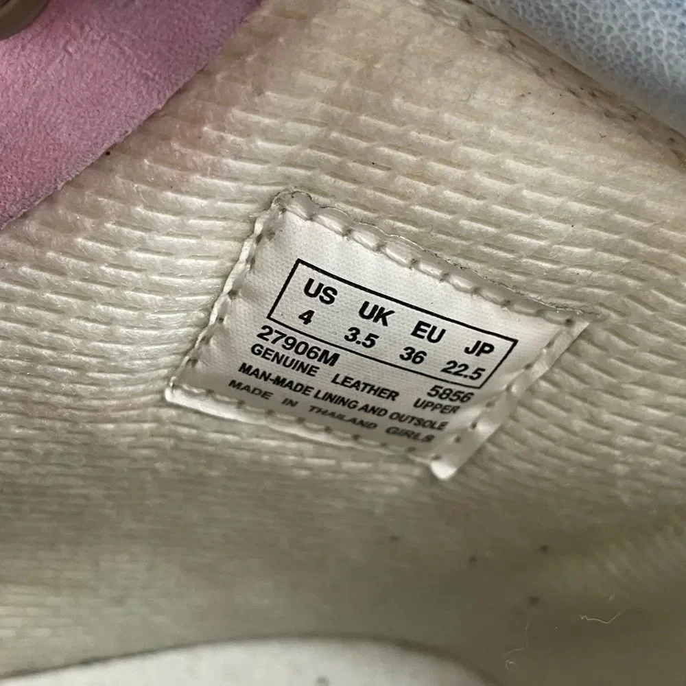 Timberland Pink & White Classic Leather Boots